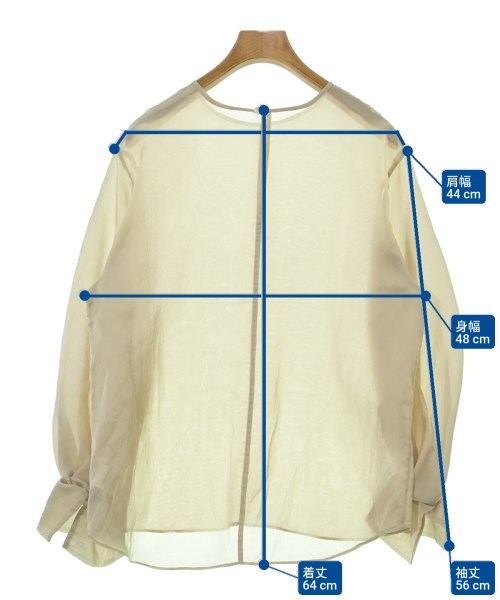 IENA（イエナ）ブラウス ベージュ サイズ:F レディース/2200669057034