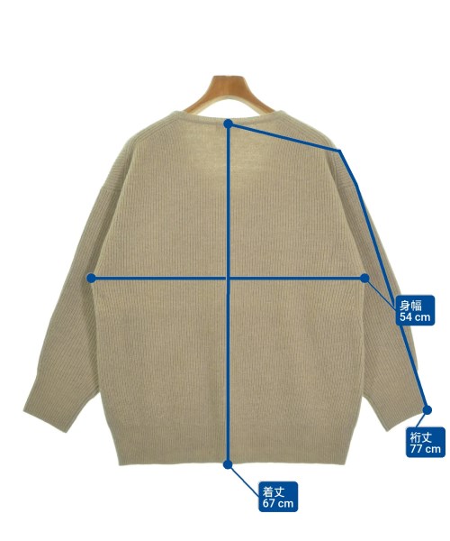 IENA（イエナ）ニット・セーター ベージュ サイズ:F レディース/2200670037018