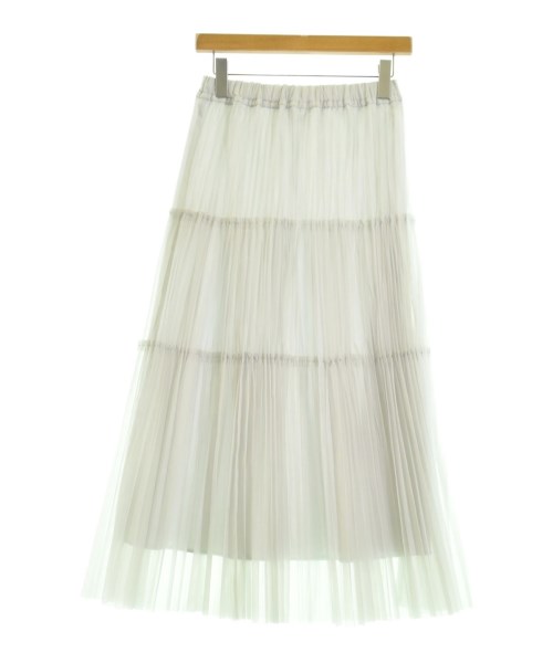 IENA(イエナ)ロング・マキシ丈スカート グレー サイズ:36(S位)/2200673478047