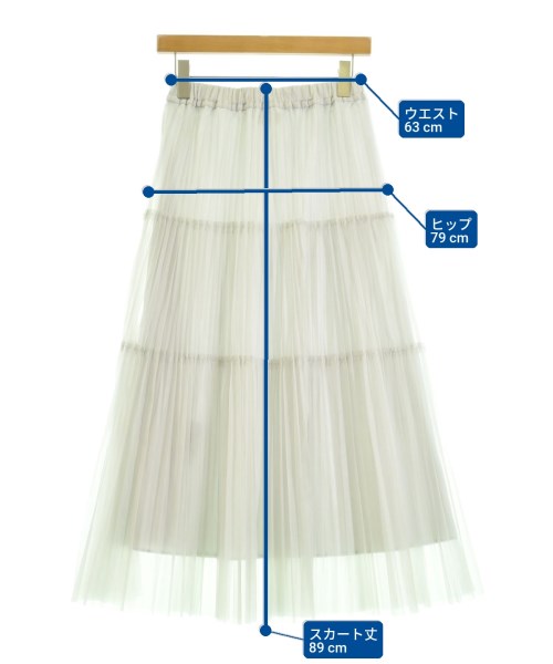 IENA（イエナ）ロング・マキシ丈スカート グレー サイズ:36(S位) レディース/2200673478047