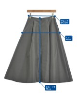 IENA（イエナ）ロング・マキシ丈スカート グレー サイズ:36(S位) レディース/2200667819054