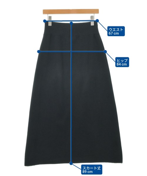 IENA（イエナ）ロング・マキシ丈スカート 黒 サイズ:38(M位) レディース/2200671765033