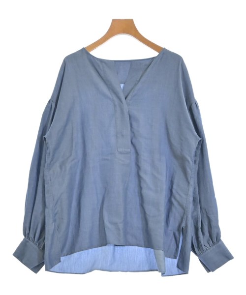 IENA(イエナ)ブラウス 紺 サイズ:F/2200673949042