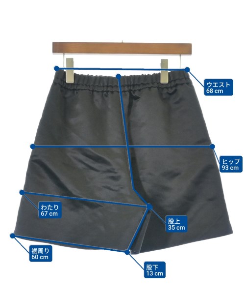 IENA（イエナ）ショートパンツ 黒 サイズ:38(M位) レディース/2200674036031