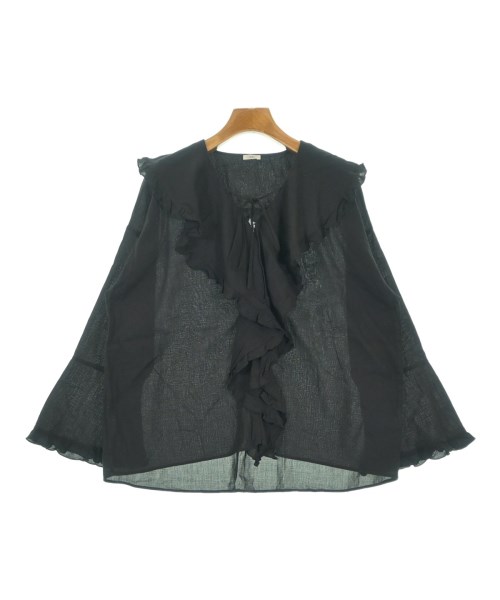 IENA(イエナ)ブラウス 黒 サイズ:36(S位)/2200670149087