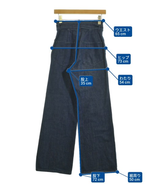 IENA（イエナ）デニムパンツ 紺 サイズ:34(XS位) レディース/2200671304225
