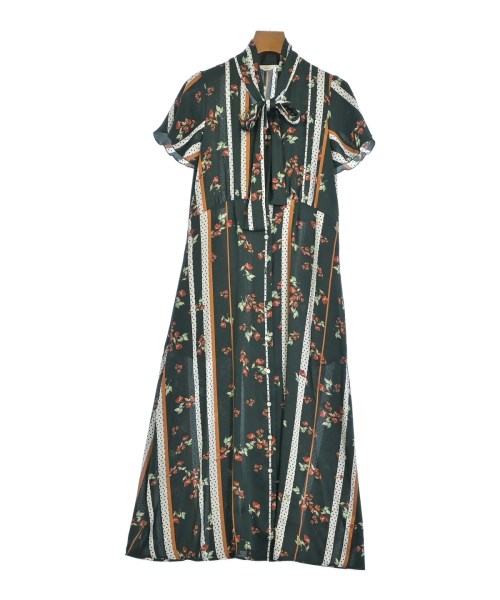 IENA(イエナ)ワンピース 緑 サイズ:36(S位)/2200671691301