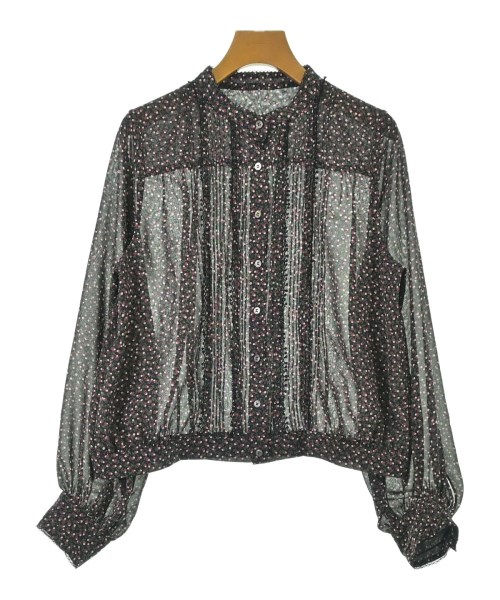 IENA(イエナ)ブラウス 黒 サイズ:F/2200671691523