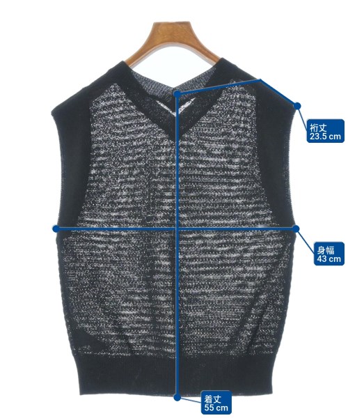 IENA（イエナ）ベスト 黒 サイズ:F レディース/2200669296051