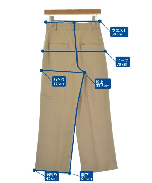 IENA（イエナ）スラックス ベージュ サイズ:34(XS位) レディース/2200675335034