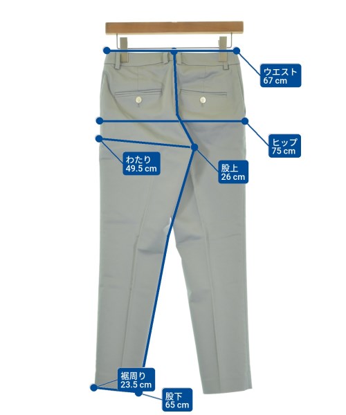 IENA（イエナ）スラックス 青 サイズ:34(XS位) レディース/2200675335041