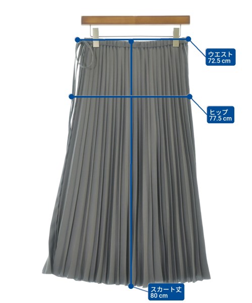 IENA（イエナ）ロング・マキシ丈スカート グレー サイズ:38(M位) レディース/2200673111142