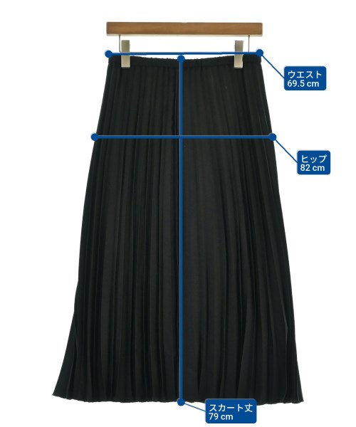 IENA（イエナ）ロング・マキシ丈スカート 黒 サイズ:38(M位) レディース/2200672466069