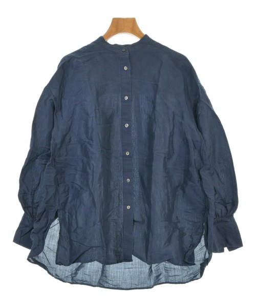 IENA(イエナ)カジュアルシャツ 紺 サイズ:36(S位)/2200672141065