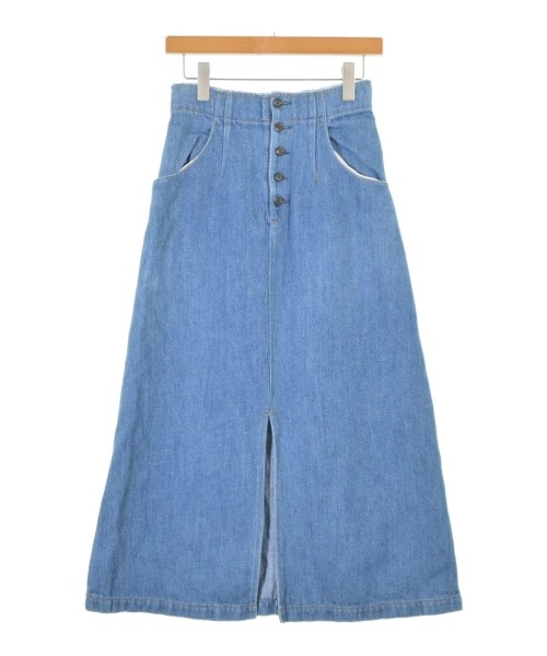 IENA(イエナ)ロング・マキシ丈スカート 青 サイズ:36(S位)/2200676839104