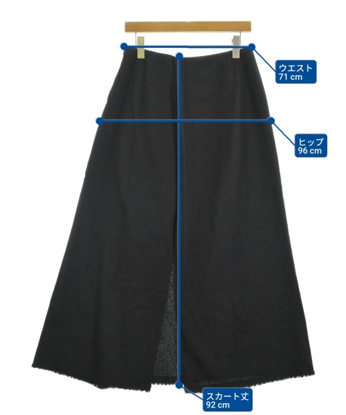 IENA（イエナ）ロング・マキシ丈スカート 黒 サイズ:40(M位) レディース/2200672246296