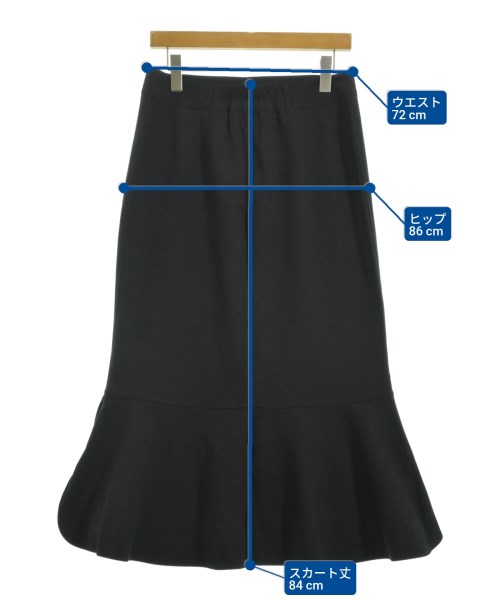 IENA（イエナ）ロング・マキシ丈スカート 黒 サイズ:40(M位) レディース/2200672246302