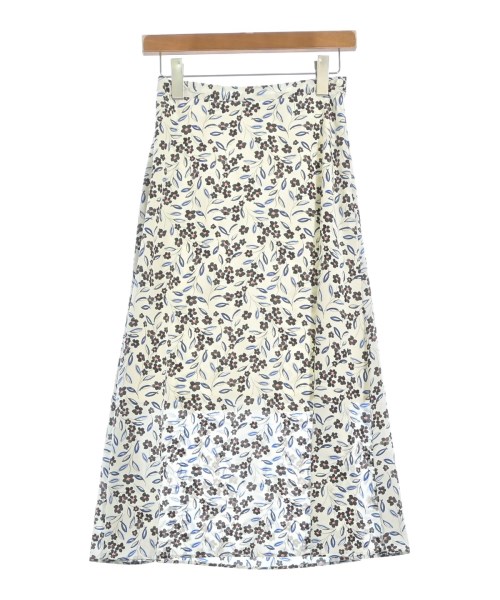 IENA(イエナ)ロング・マキシ丈スカート 白 サイズ:34(XS位)/2200672972157