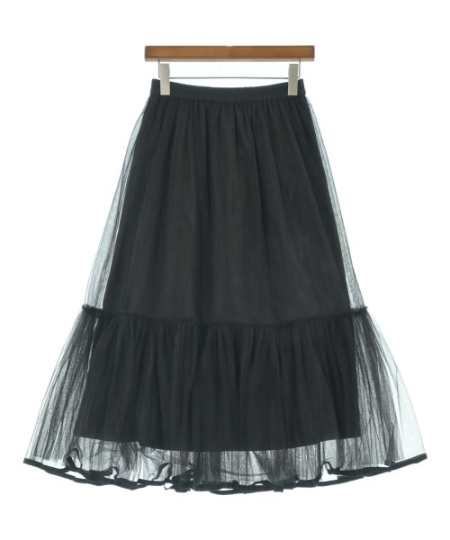 IENA(イエナ)ロング・マキシ丈スカート 黒 サイズ:36(S位)/2200673878021