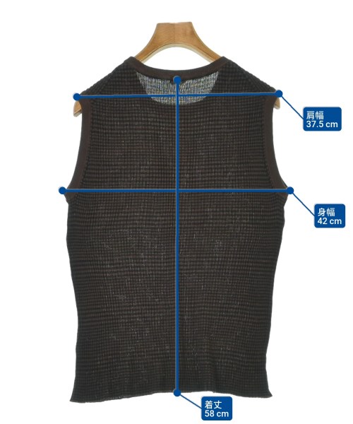 IENA（イエナ）ノースリーブ 茶 サイズ:F レディース/2200676147025