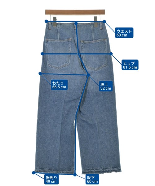 IENA（イエナ）デニムパンツ 青 サイズ:36(S位) レディース/2200667168053