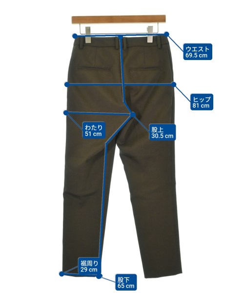 IENA（イエナ）スラックス 茶 サイズ:36(S位) レディース/2200671442132