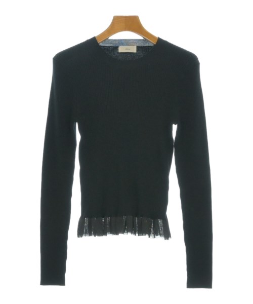 IENA(イエナ)ニット・セーター 黒 サイズ:F/2200671524050