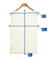 IENA（イエナ）ノースリーブ 白 サイズ:-(S位) レディース/2200674681088