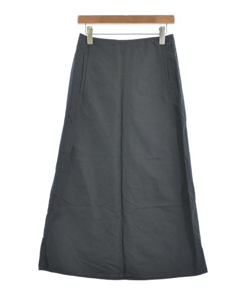 IENA(イエナ)ロング・マキシ丈スカート 紺 サイズ:36(S位)/2200674681101