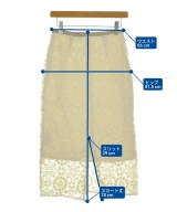 IENA（イエナ）ロング・マキシ丈スカート 白 サイズ:36(S位) レディース/2200674964020
