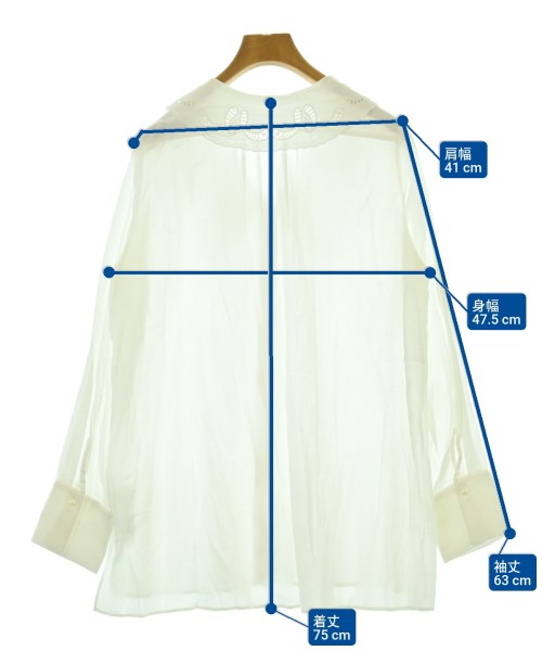 IENA（イエナ）カジュアルシャツ 白 サイズ:F レディース/2200676081091