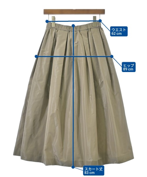 IENA（イエナ）ロング・マキシ丈スカート ベージュ サイズ:36(S位) レディース/2200676148022