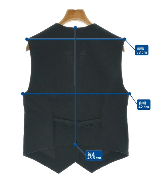 IENA（イエナ）ベスト 黒 サイズ:-(M位) レディース/2200676597073