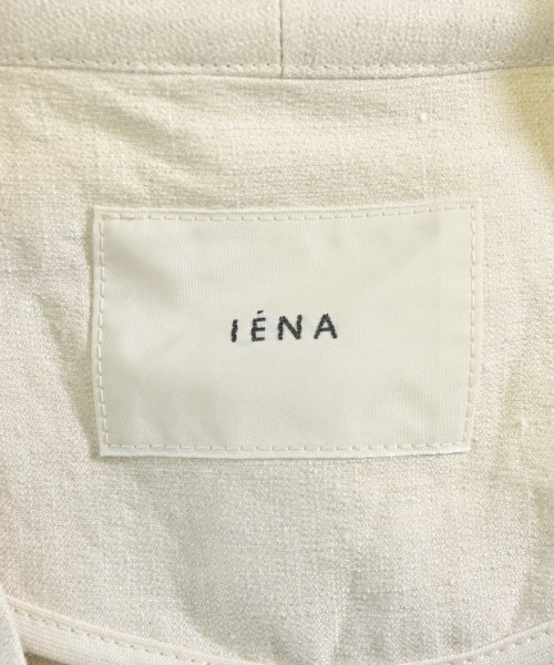 IENA（イエナ）ノーカラージャケット 白 サイズ:F レディース/2200677016153