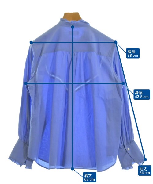 IENA（イエナ）カジュアルシャツ 青 サイズ:F レディース/2200677227047