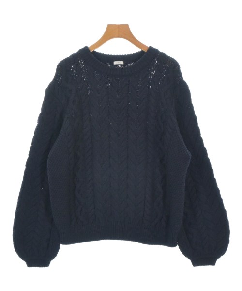 IENA(イエナ)ニット・セーター 紺 サイズ:-(M位)/2200693922070