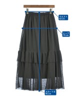 IENA（イエナ）ロング・マキシ丈スカート 茶 サイズ:36(S位) レディース/2200692968154