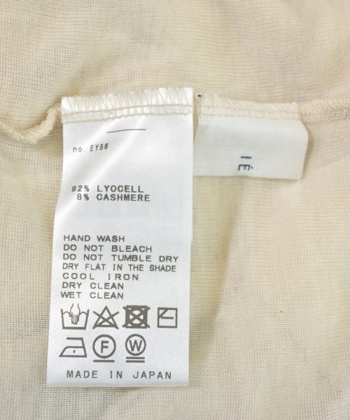 IENA（イエナ）Tシャツ・カットソー ベージュ サイズ:F レディース/2200692968536