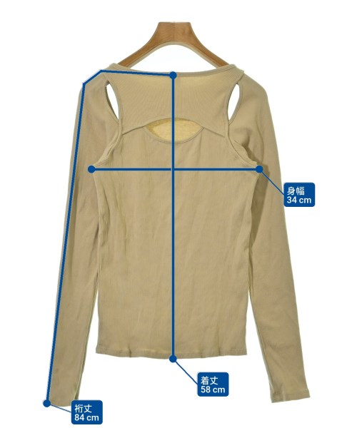 IENA（イエナ）Tシャツ・カットソー ベージュ サイズ:-(M位) レディース/2200676431179