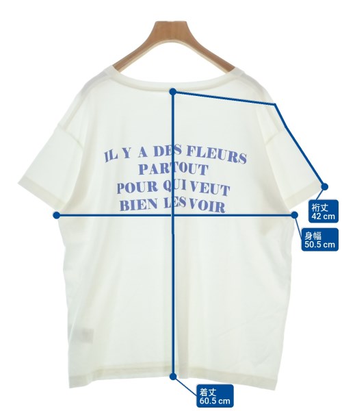 IENA（イエナ）Tシャツ・カットソー 白 サイズ:F レディース/2200690670035