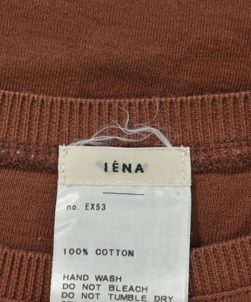 IENA（イエナ）Tシャツ・カットソー 茶 サイズ:-(S位) レディース/2200695285142