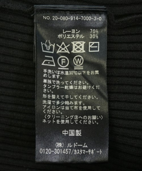 IENA（イエナ）ニット・セーター 黒 サイズ:-(XS位) レディース/2200681843059