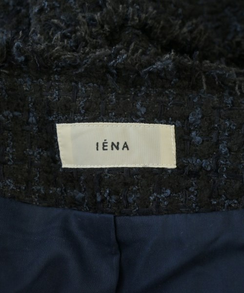 IENA（イエナ）ノーカラージャケット 黒 サイズ:F レディース/2200699392037