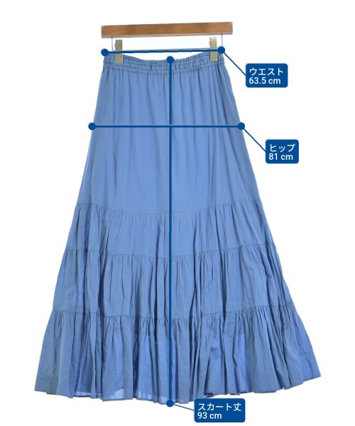 IENA（イエナ）ロング・マキシ丈スカート 青 サイズ:-(M位) レディース/2200694274185