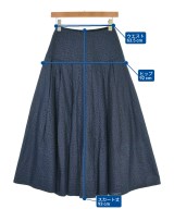 IENA（イエナ）ロング・マキシ丈スカート 紺 サイズ:34(XS位) レディース/2200700275021