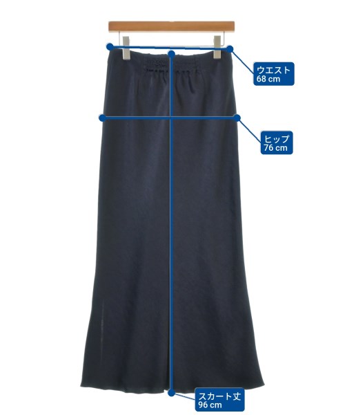IENA（イエナ）ロング・マキシ丈スカート 紺 サイズ:38(M位) レディース/2200647760055