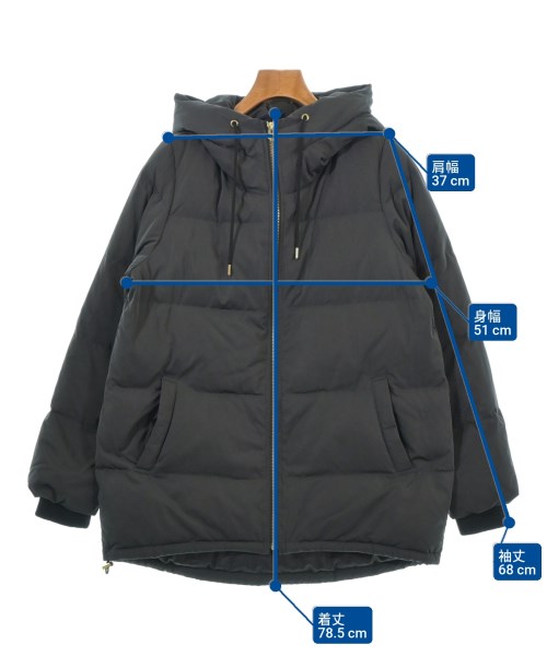 IENA（イエナ）ダウンジャケット/ダウンベスト グレー サイズ:38(M位) レディース/2200650792012