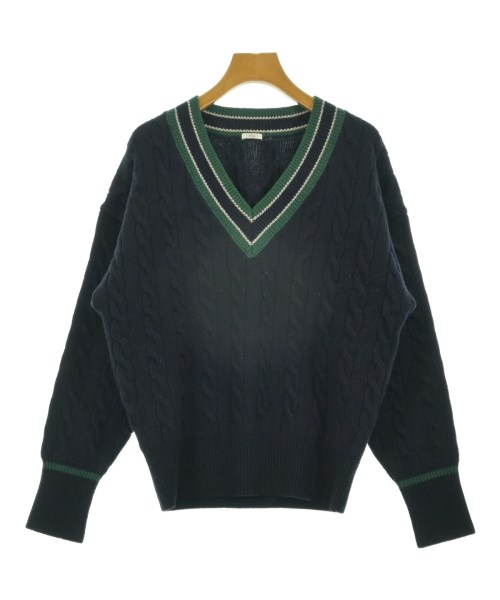 IENA(イエナ)ニット・セーター 紺 サイズ:F/2200650437081