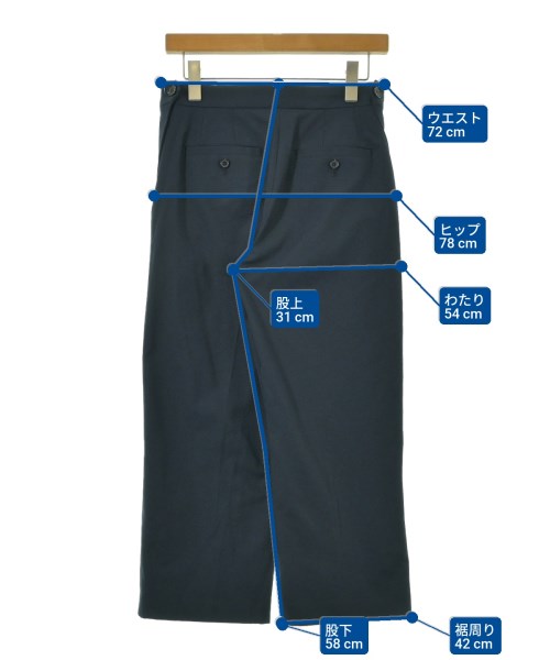 IENA（イエナ）スラックス 紺 サイズ:38(M位) レディース/2200648212041