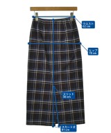 IENA（イエナ）ロング・マキシ丈スカート 茶 サイズ:34(XS位) レディース/2200609090053